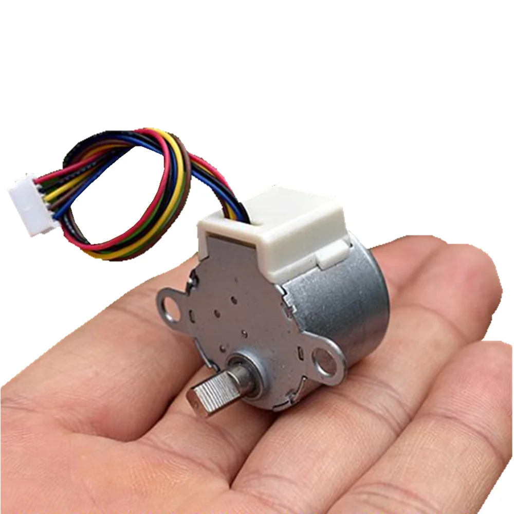 Мини 4 фазный 5 провод электрический шаговый редуктор скорости двигателя