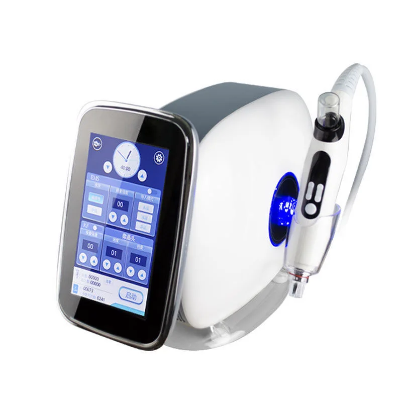Máquina RF con microagujas EMS para mesoterapia, inyector de pistola de mesoterapia, inyección de agua para estiramiento facial, dispositivo de belleza para salón Y Antienvejecimiento