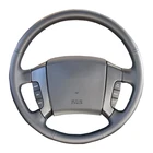 Индивидуальные Оригинальные DIY чехол рулевого колеса автомобиля для Kia Sorento 2003-2009 искусственная кожа ручного шитья оплетка рулевого колеса