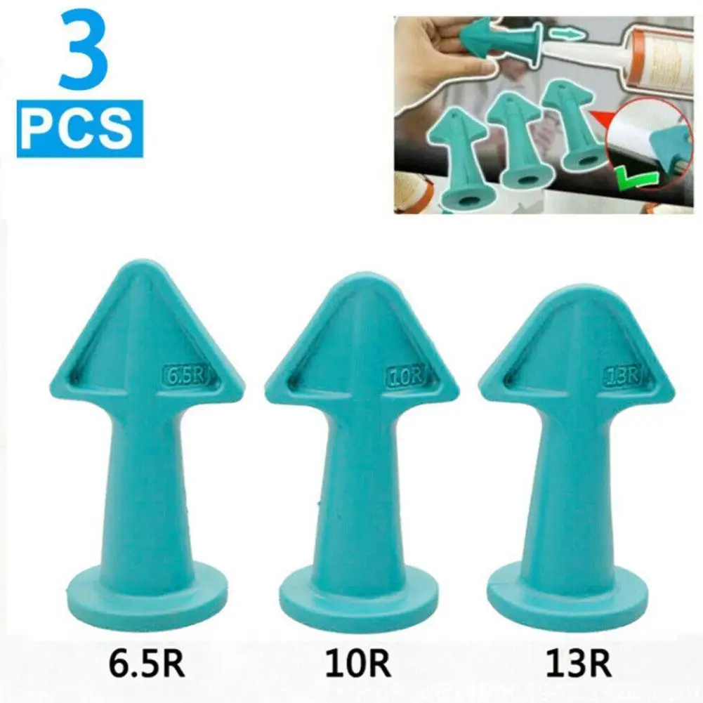 

3PCS Silicone Remover Finisher Caulk Set Plastic Hand Caulking Finisher Easy Cleaning And Reusing Tools For Household Wall Decor