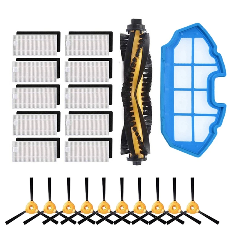 

Primary Filter Hepa Filter Side Brush for Moosoo MT501 MT710 MT720 Vacuum Cleaner Parts