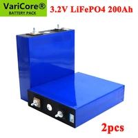 2pcs 3 2v 200ah lifepo4 battery 3 2v lithium iron phosphate batteries for 12v rv campers golf cart off road solar wind tax free