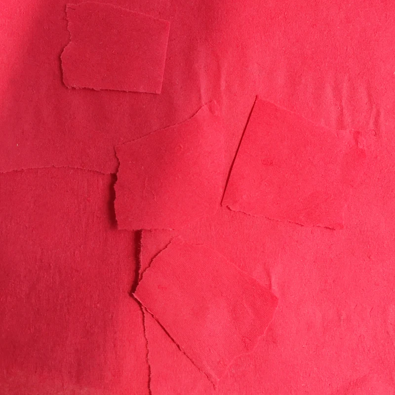 Красная специальная бумажная подкладка для компьютерной вышивальной