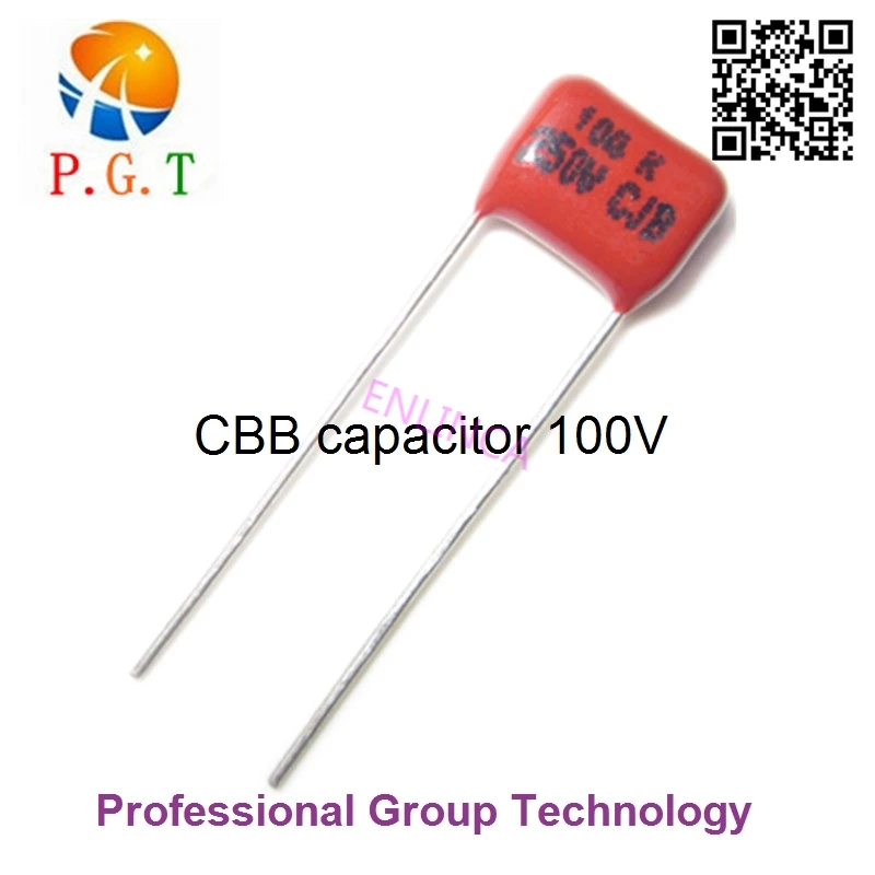 

10pcs/lot 250V 0.1UF 100NF 104J Pitch 8mm 250V 5% DIP CBB Polypropylene film capacitor