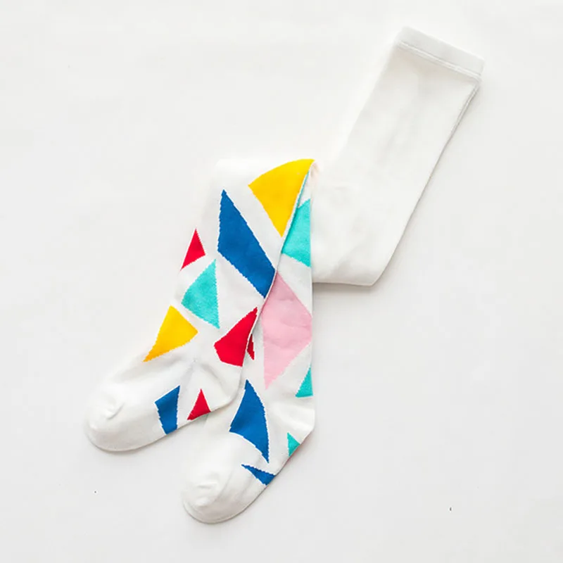 SLKMSWMDJ/Детские леггинсы осенне-зимние детские колготки с геометрическим рисунком