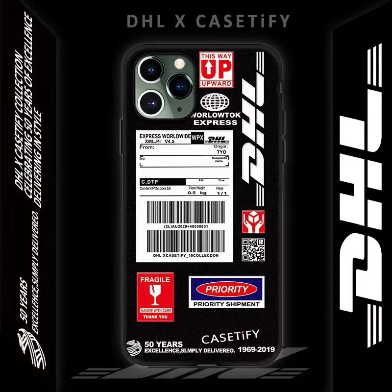 Модный Оригинальный чехол для телефона с узором Dhl Для iPhone 11 pro Xs Max Xr 10 8 7 6 6s Plus