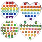 Радужная игрушка для снятия аутизма, сенсорные рандомные игрушки, пузырьки, антистресс, игрушки для снятия стресса для взрослых и детей