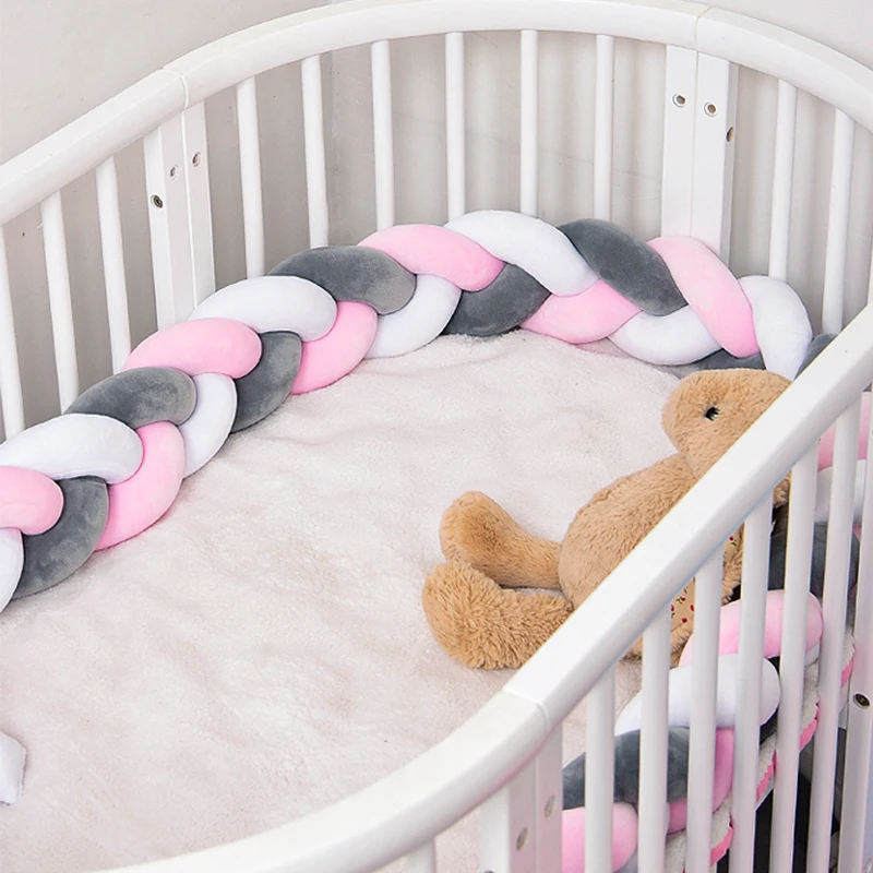 Подушка бампер плюшевая в оплетке 1/2/3/4 м|Подушка| |