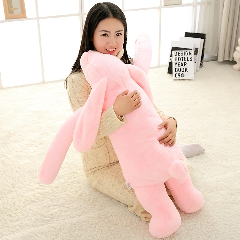 

Huggable Hot Soft Long arm rabbit plush funny animal doll cute pillow baby cushion toy Baby soothe gift Girlfriend birthday