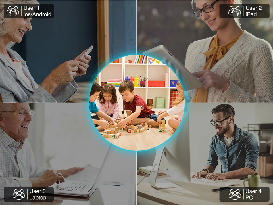 Techage H.265 8CH 1080P HDMI POE NVR комплект CCTV система безопасности 2.0MP ИК наружная аудио запись IP камера P2P комплект видеонаблюдения