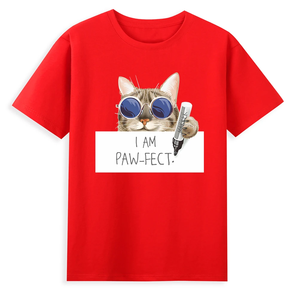 Модная брендовая футболка с аниме космическим котом женская кавайный Топ