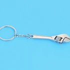 Регулируемый Маленький гаечный ключ 6XDD, кольцо для ключей, набор инструментов, подарки для мужчин, брелок, новинка, инструменты, ключ, брелок, портативный ключ, прочный