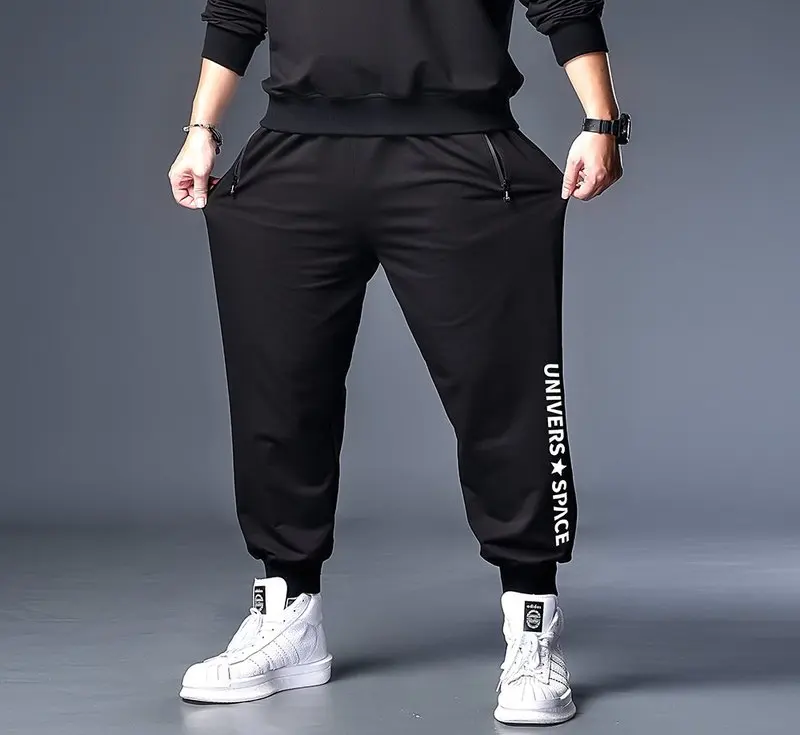 

7XL 6XL XXXXL Plus Size Men's Autumn Length Harem Joggers Men Harajuku Sweatpant Hip Hop Trousers Male 2020 Fashion Loose Pants