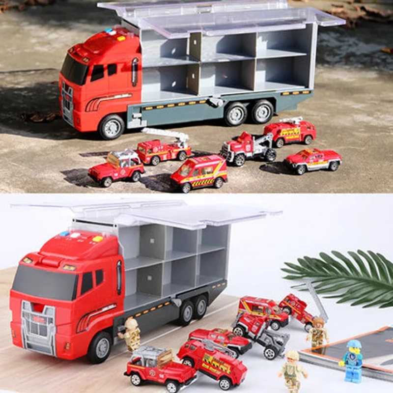Большой грузовик 6 шт. мини Литой Сплав модель автомобиля 1:64 весы игрушки