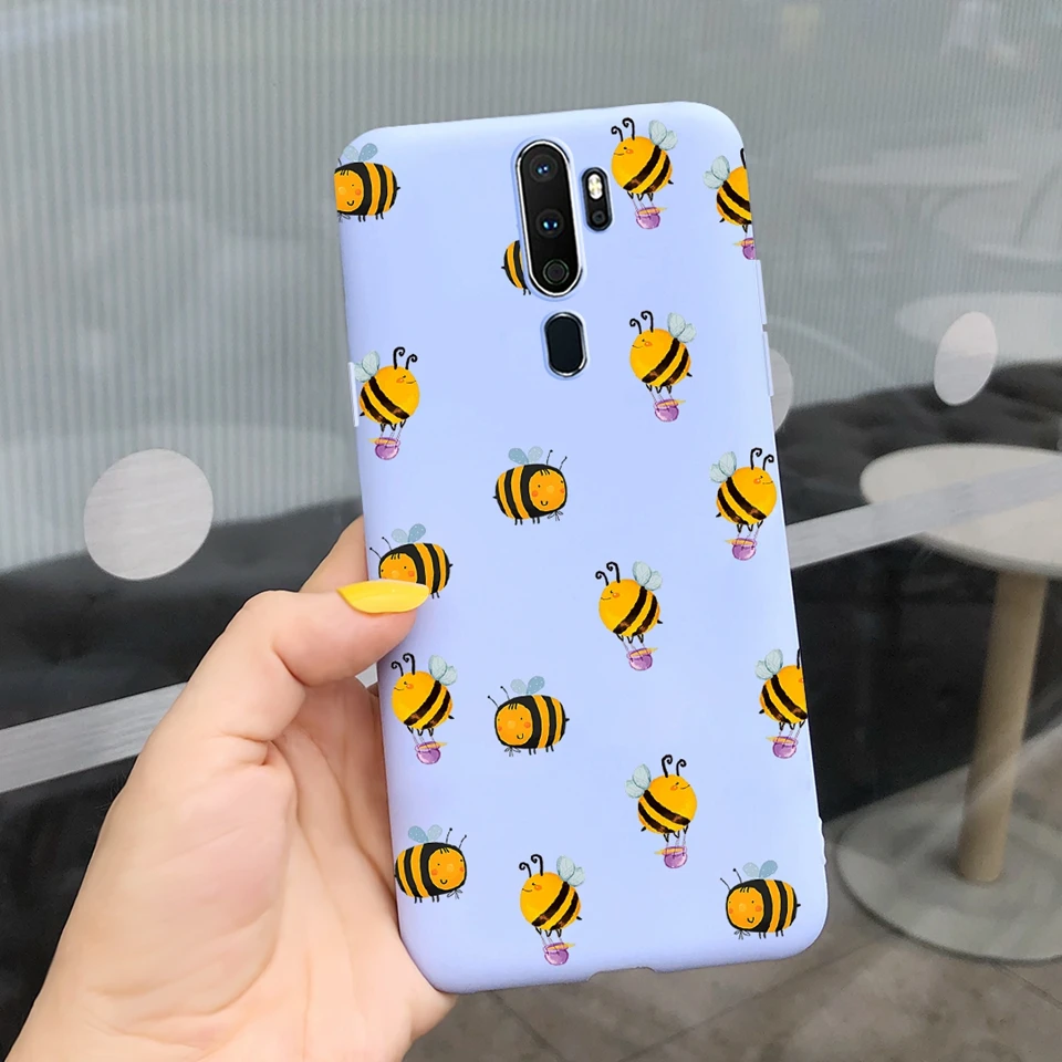 For Oppo A5 A9 2020 A11 A11X Case Cute Butterfly Flower Silicone Back Cover Coque For OPPOA9 OPPOA5 A11 X Bumper Shell Funda best case for android phone