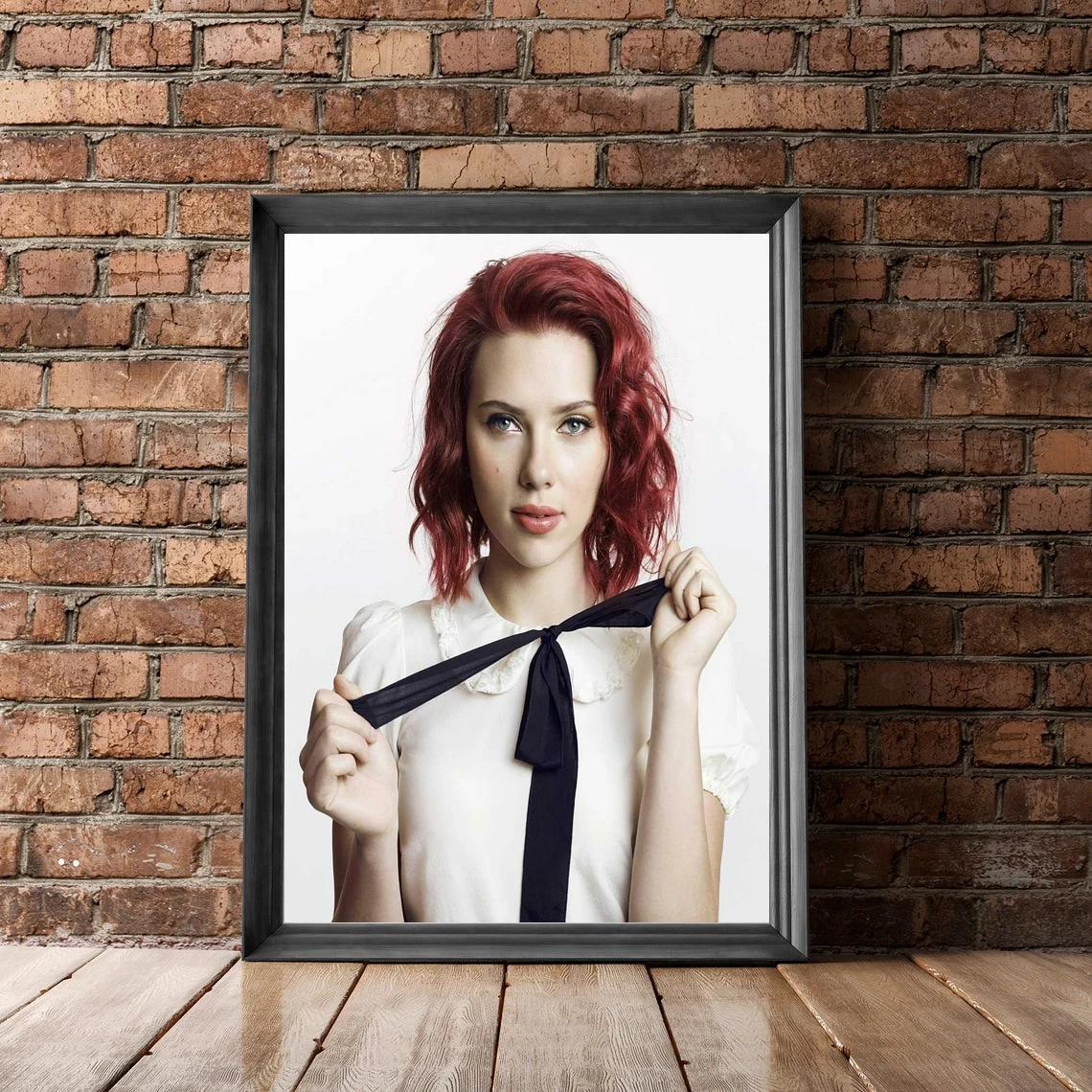 

Scarlett Johansson киноактер Холст плакат хип-хоп рэпер Поп-музыка звезда домашняя настенная живопись художественное украшение (без рамки)