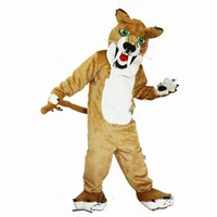 tiger leopard wildcat mascot costume fursuit animal cosplay fancy dress parade advertising outfits adults halloween