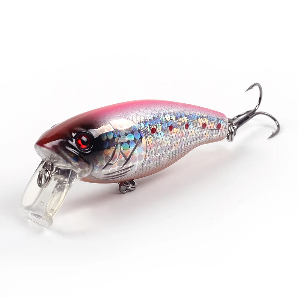 Buzzjet Shallow Floating Topwater Wobbler 80mm 17.5g Hard Plastic Lure Bait For Bass Pike |