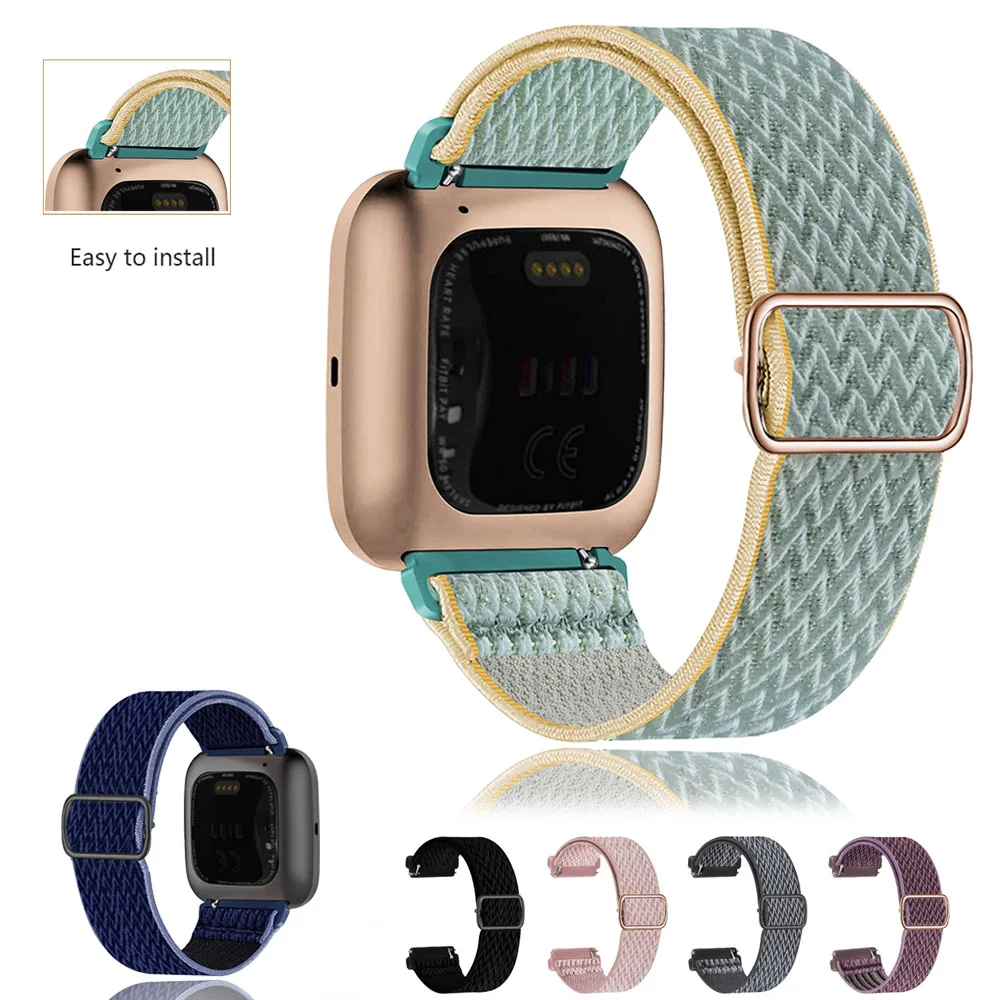 

replacement Band for Fitbit Versa 2 lite strap Adjustable wristband nylon bracelet for fitbit versa lite correa smart watch belt