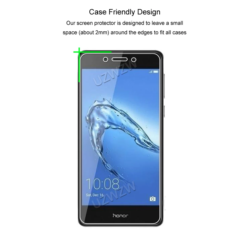 Для Honor 6C Premium 2.5D Закаленное стекло Защита для экрана Защитная пленка HD Прозрачная