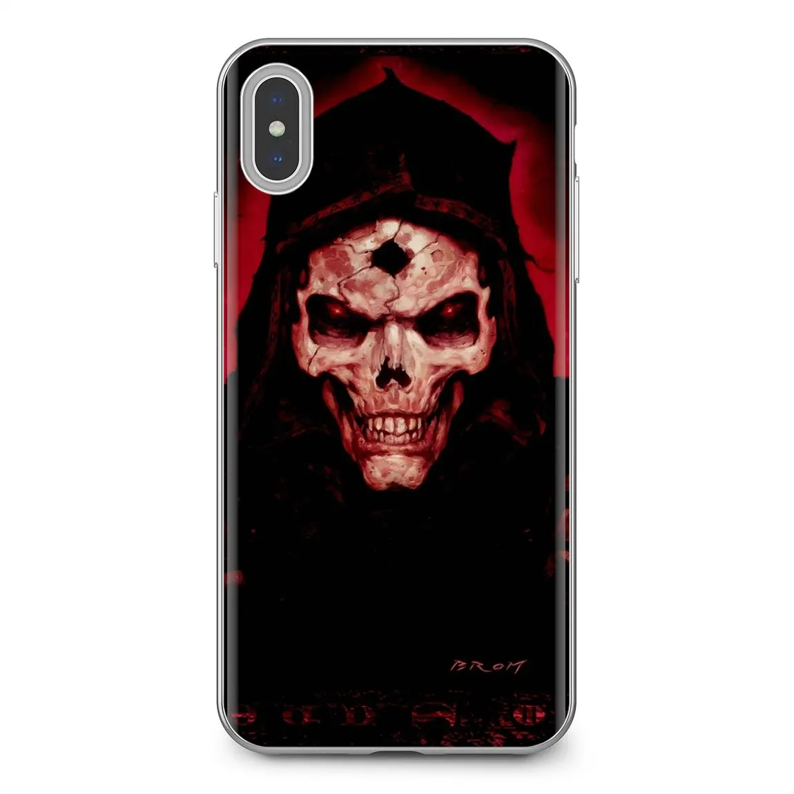 Чехол из дешевого силикона с 3D HD обоями черепа для Samsung Galaxy Note 2 3 4 5 8 9 S2 S3 S4 S5 Mini S6 S7 Edge S8 S9 Plus.