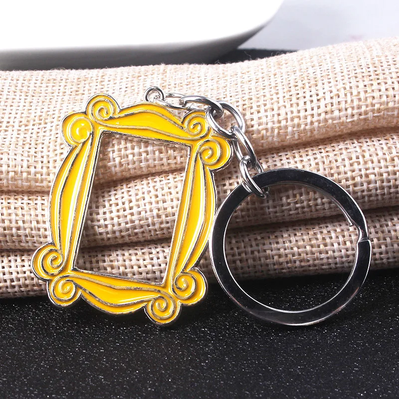 movie jewlery friends memorial photo frame cafe house number keychain keyrings free global shipping