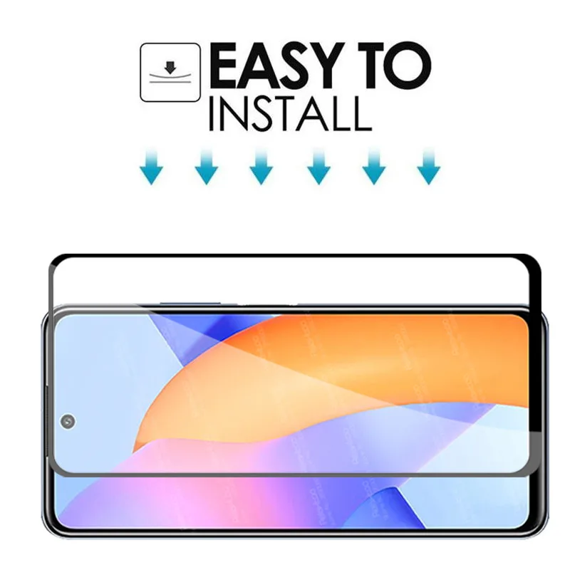 

On Honor 10X Lite Glass 9D Full Cover Glue Protective Glass For Huawei Honor 10X Light Honer 10 X X10 Honor10X Lite Camera Film