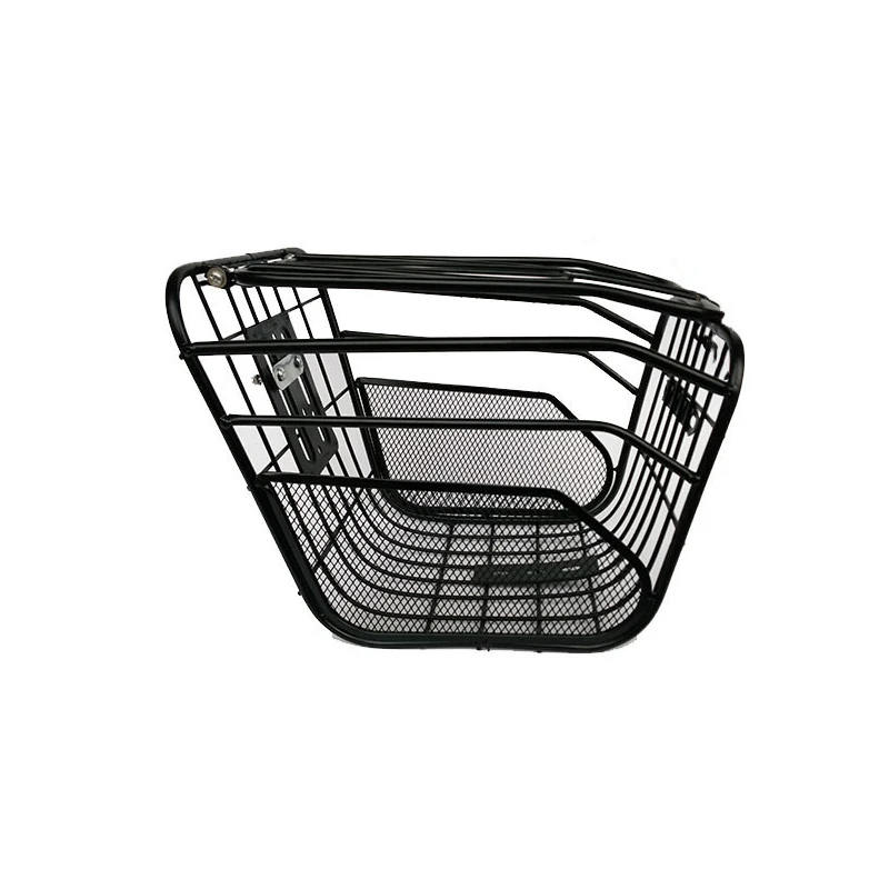 Большая металлическая корзина для велосипеда антикоррозийный Съемный контейнер
