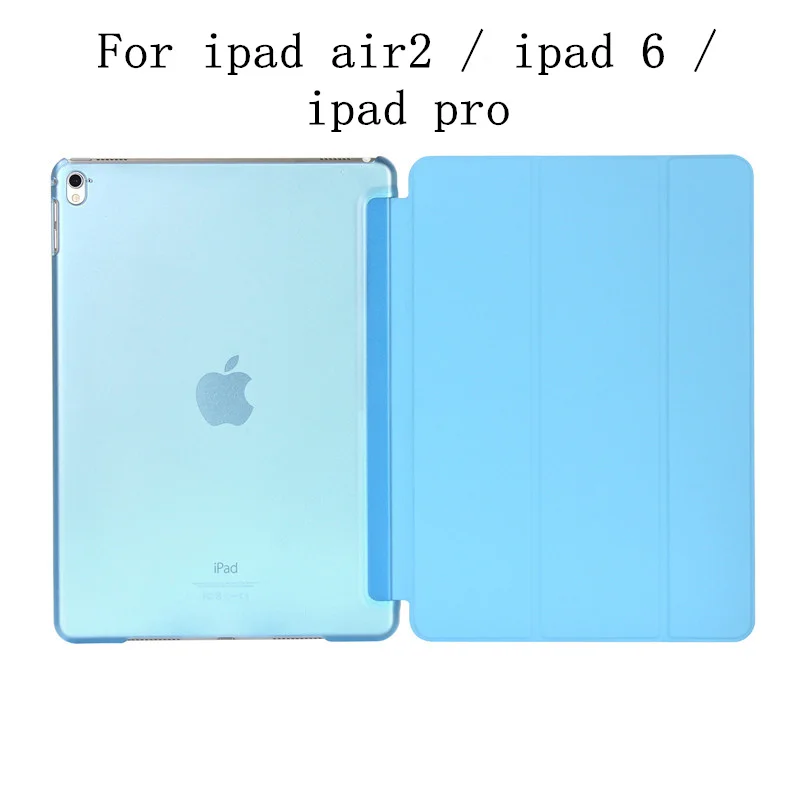 For ipad air2 blue Роскошный планшет противоударный Смарт кожаный чехол-подставка для Apple IPad Air Pro 9,7 дюймов IPad 2 3 4 I Pad 5 6 Air 1 2 Coque - Цвет: For ipad air2 blue