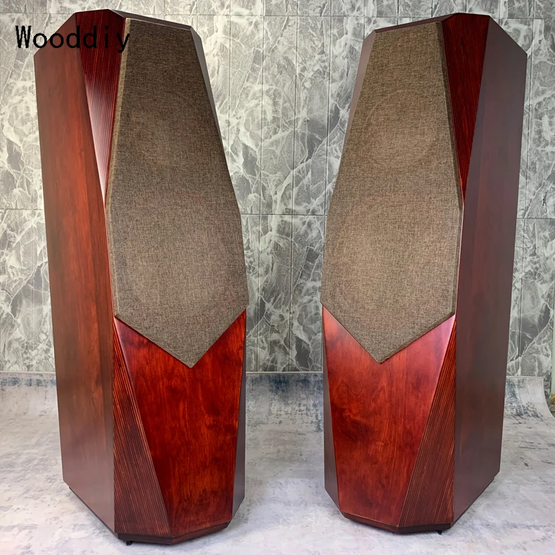 Деревянный персонализированный 8/10/12 дюймовый Hifi DIY березовый фанерный динамик