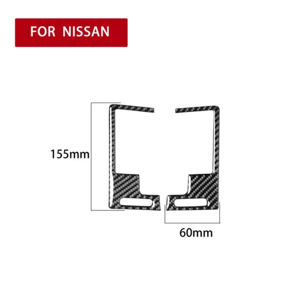 2 шт. вентиляционное отверстие крышка обшивка для Nissan 350z 2003 2009 Средний Клей Тип - Фото №1