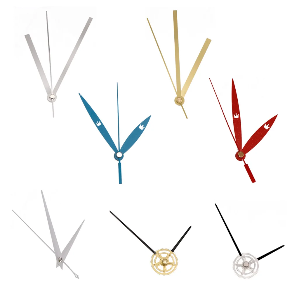 Горячая Распродажа 7 видов бесшумных больших настенных часов кварцевый механизм