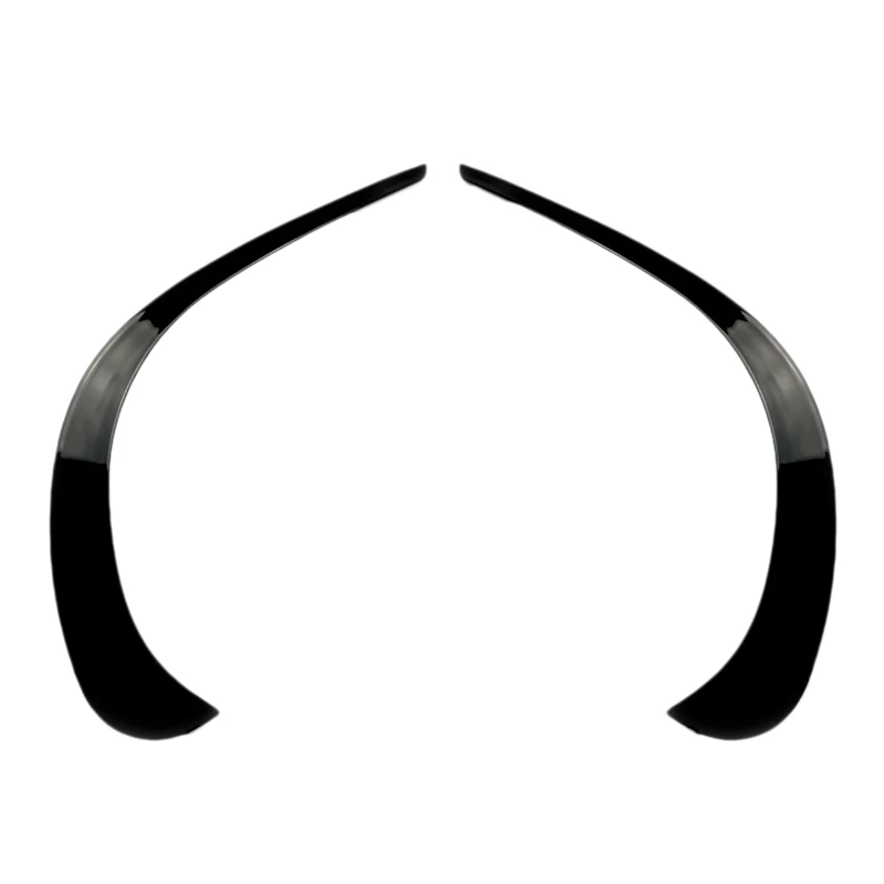 Задние боковые крыла Стикеры для спойлера накладка глянцевый черный Mercedes Benz GLC