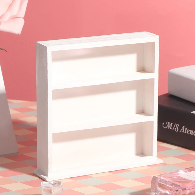 

Hot sale 1:12 Dollhouse Miniature Wooden Display Cabinet Lockers Model Accessories Toys
