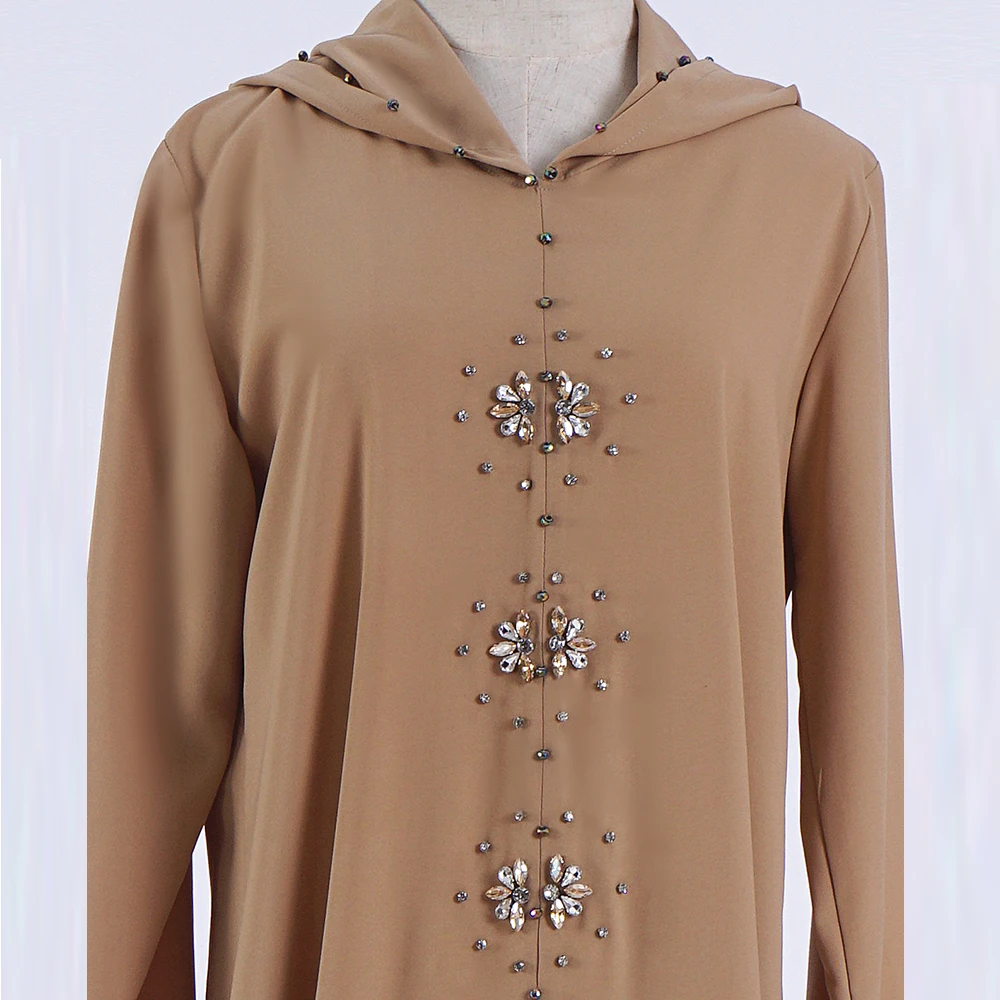 Кафтан Дубай абайя Турция мусульманское женское платье хиджаб кафтан Рамадан