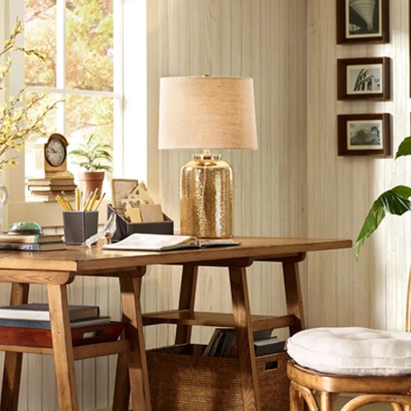 Бесплатная доставка стеклянная настольная лампа TUDA Orrange современная модная