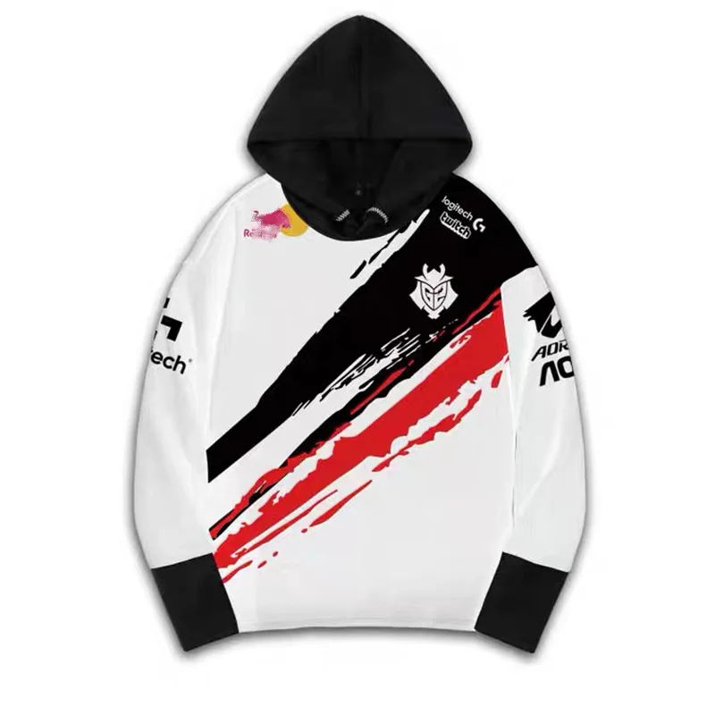

G2 Escap LEC CSGO Dota2 Sports Shirt 2020LOL League LEC CSGO Dota2 G2 ESports Casual long sleeve hoodie 3D hoodie