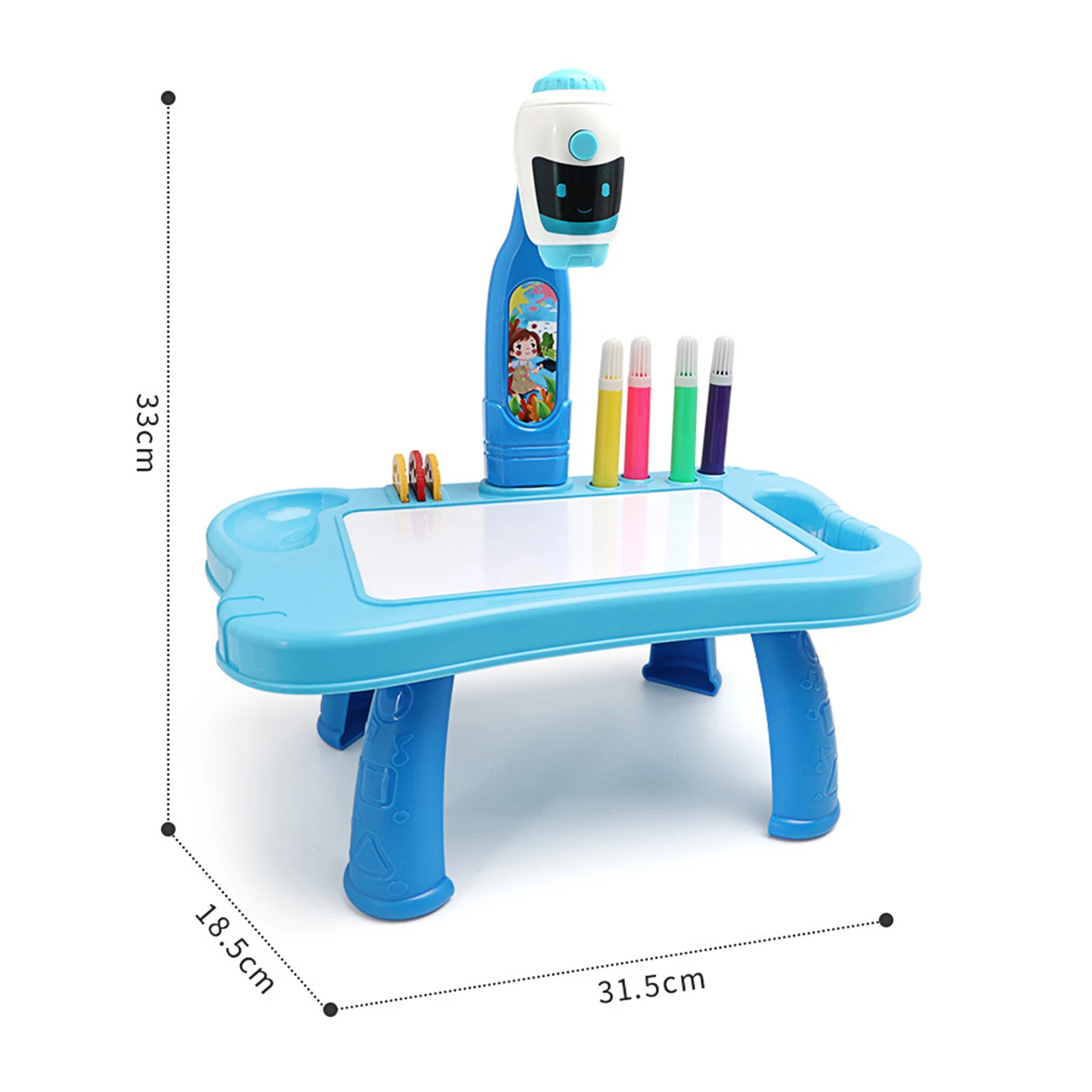 

Children Led Projector Art Drawing Table Toys Kids Painting Board Desk Arts And Crafts Projection Educational Learning Draw Toy