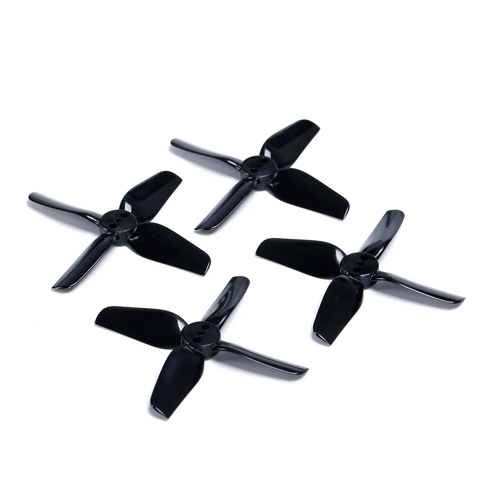 HQPROP T2X2X4 2020 4-Лопастной Пропеллер из поликарбоната для радиоуправляемых FPV