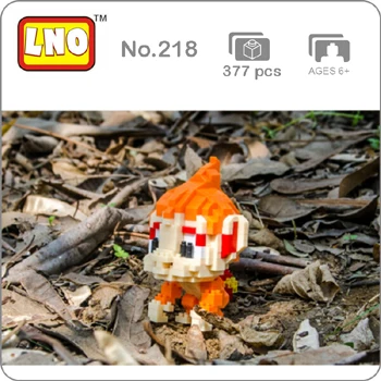 SC Pocket Monster Butterfree sudowooodo Froakie Growlithe Raichu Mudkip животное DIY мини-строительство алмаз маленькие блоки кирпичная игрушка - Цвет: Chimchar