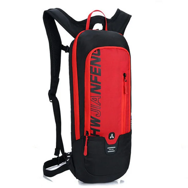only bag red Открытый Бег Велоспорт мочевого пузыря воды мешок кемпинг рюкзак 2L спортивный Кемпинг Туризм гидратация рюкзак езда Сумка - Цвет: only bag red