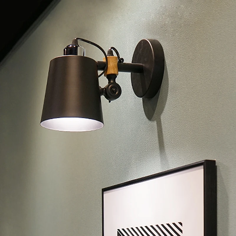 Креативные Настенные светильники в скандинавском стиле металлические бра для