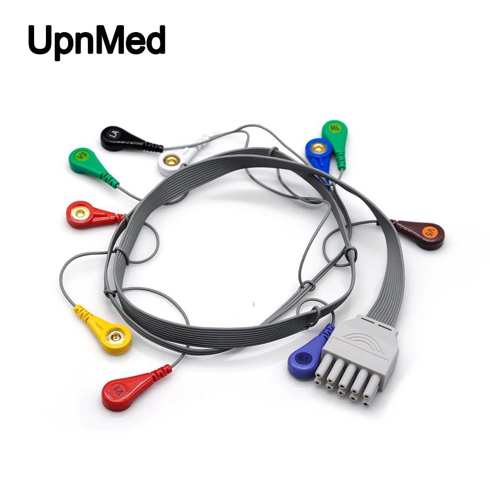 Compatible Contec TCL 5000 Holter 10 Lead ECG Cable | Household Health Monitors Accessories