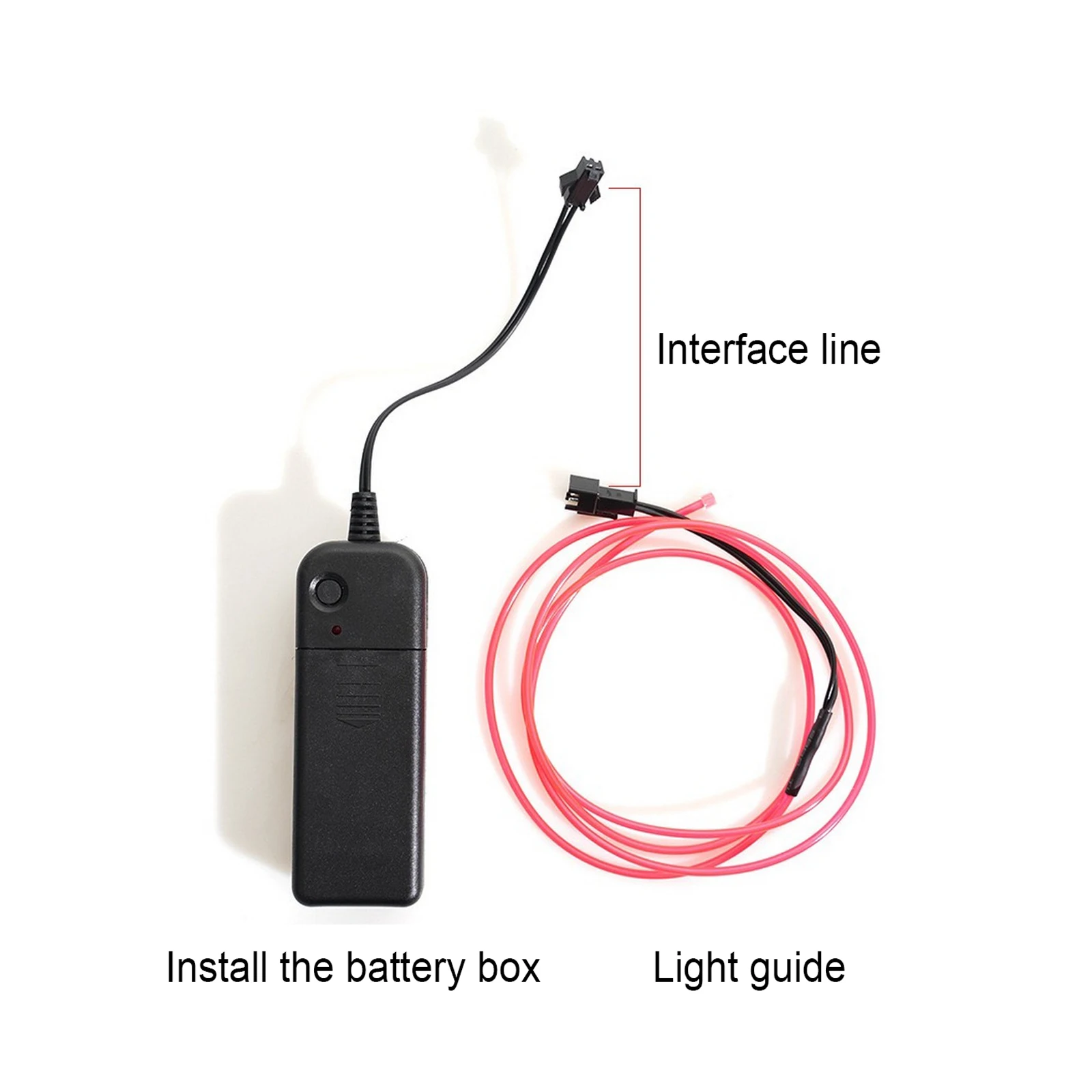 

Светодиодная лента для электроскутера Xiaomi M365/Ninebo, Модифицированная Предупредительная лампа холодного света, водонепроницаемая атмосферна...