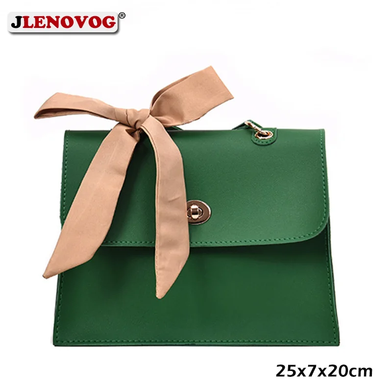 Женские сумки-мессенджеры из искусственной кожи сумки через плечо зеленого и