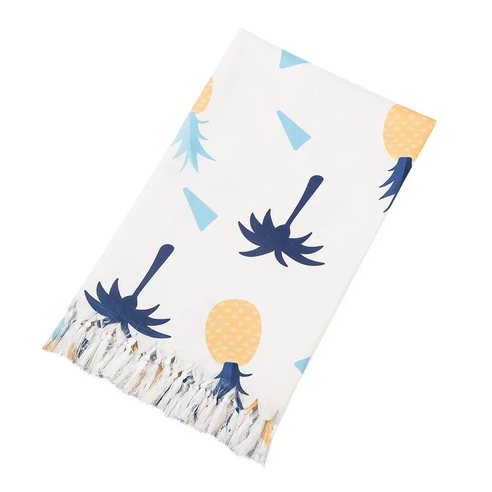 Пляжные Полотенца s для взрослых пляжное полотенце Турция кисточкой печати