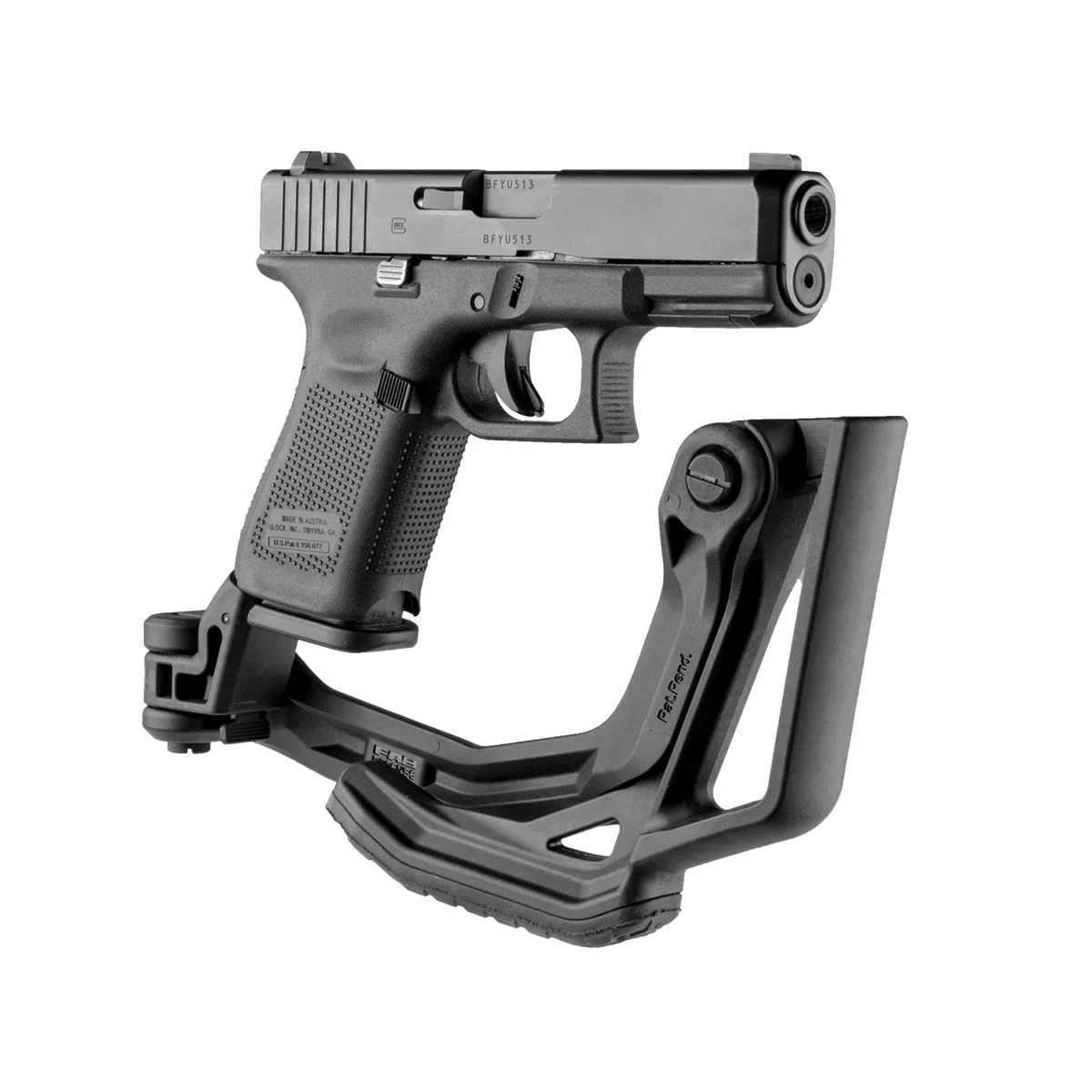 Тактический Складной Глок сток Кобра приклад для Глок G17 G19