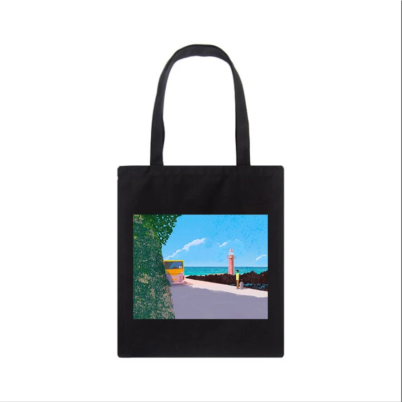 Холщовые сумки на плечо ins для женщин повседневные вместительные холщовые