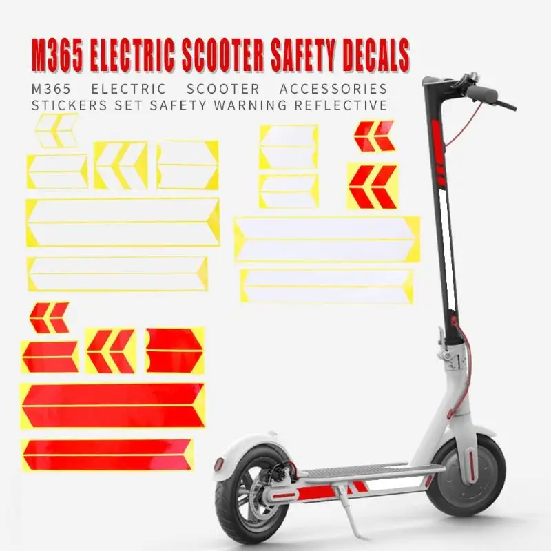 

Reflective Stickers for Xiaomi Mijia M365 Scooter Stickers Night Riding Reflective Stickers Pedal Stickers Scooter Accessories