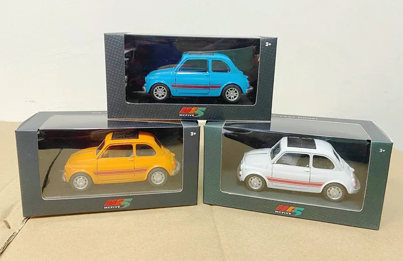 Лидер продаж модель из сплава 1:36 мини металлический 1965 FIAT 500 сплав Классическая